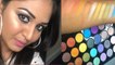 Grey/Blue Eye makeup look URDU/HINDI | Best Affordable foil Eye shadow Pallet