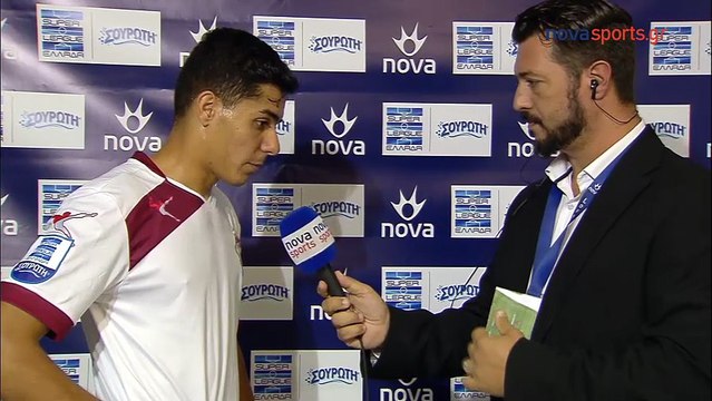 6η ΑΕΛ-ΠΑΟΚ 1-1 2017-18 Γιάννης Μασούρας δηλώσεις (Novasports)