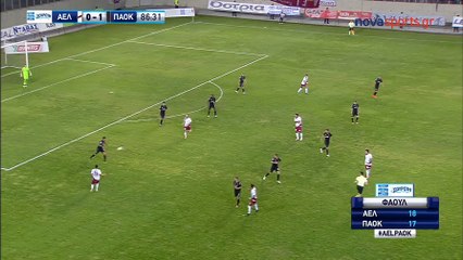 6η ΑΕΛ-ΠΑΟΚ 1-1   2017-18 Η αποβολή του Κουλούρη ( Novasports)
