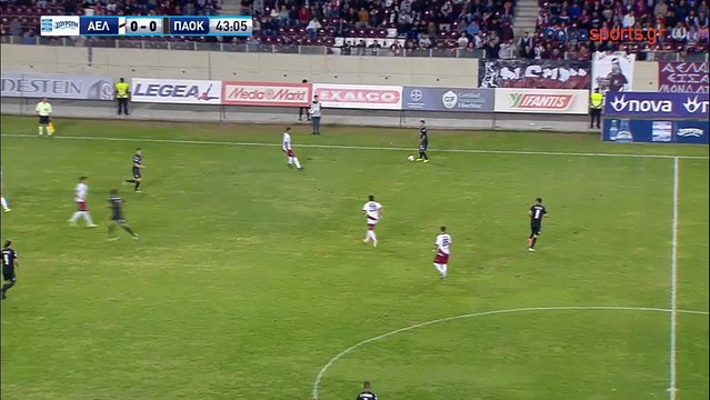 6η ΑΕΛ-ΠΑΟΚ 1-1 2017-18 Τα γκολ (Novasports)