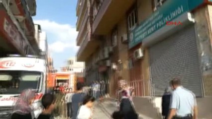 Şanlıurfa Semt Polikliniğin Panosunda Yangın Çıktı