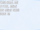 4400mAh 1080V Replacement for TOSHIBA Mini NB305N411BL Mini NB305N411BN Mini