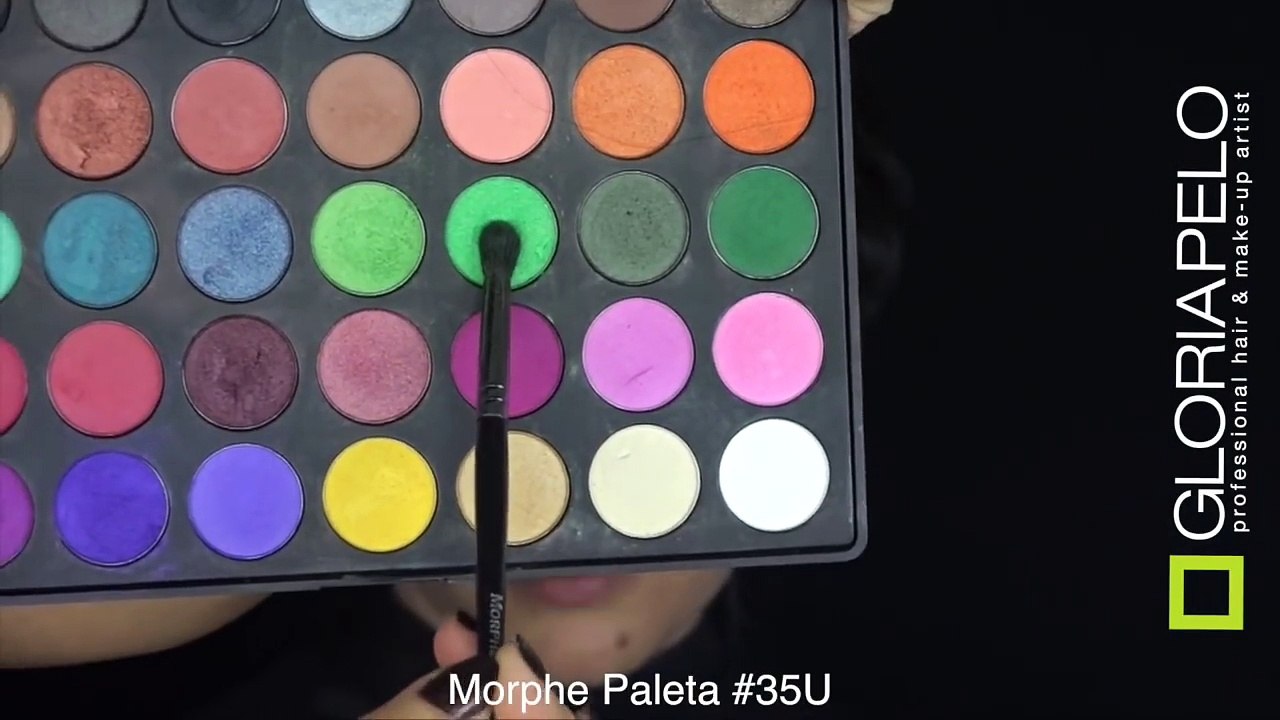 Maquillaje Ahumado Tonos Verdes