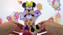 Minnie Mouse Muñeca magnéticas para vestir • Juguetes de Minnie Mouse