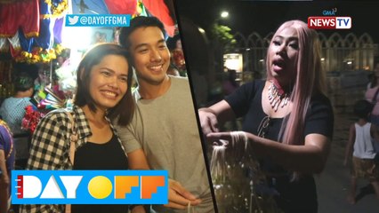Day Off: Ken Chan at Nicki Balaj, pagalingan sa pagbebenta ng sampaguita