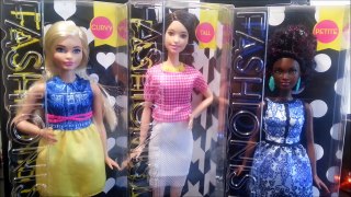 NEW CURVY BARBIE DETAILED REVIEW Comparison Petite & Tall The Doll Evolves
