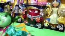 Disney Store Exclusive Pixar Inside Out Movie Deluxe Talking Figures Joy Anger Disgust Fear Sadness!