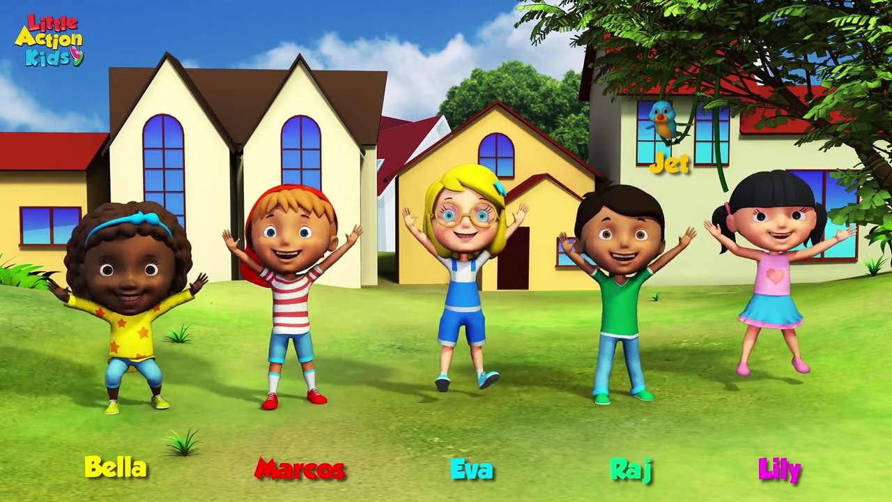 Humpty Dumpty Sat on a Wall    Popular Nursery Rhymes   Little Action Kids