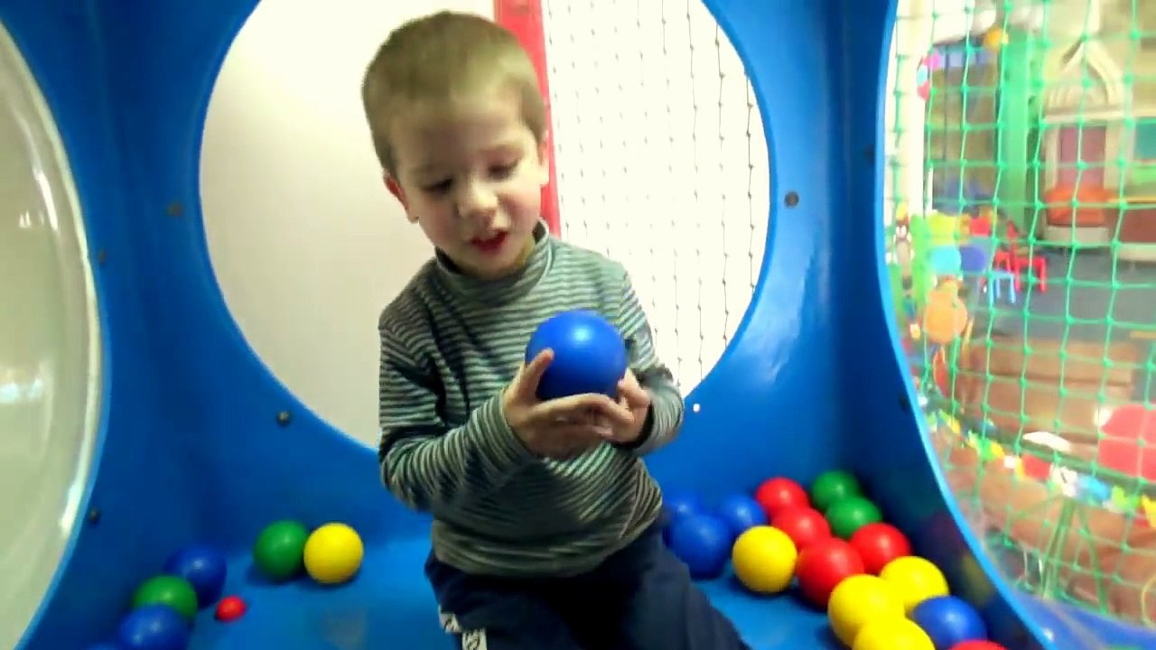 Learn Colours   Black Spiderman and kids at the playground singing songs BABY Nursery Rhymes