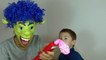 Learn colours for children Johny Johny yes Papa song with OLAF Frozen & Shrek pop Balloons