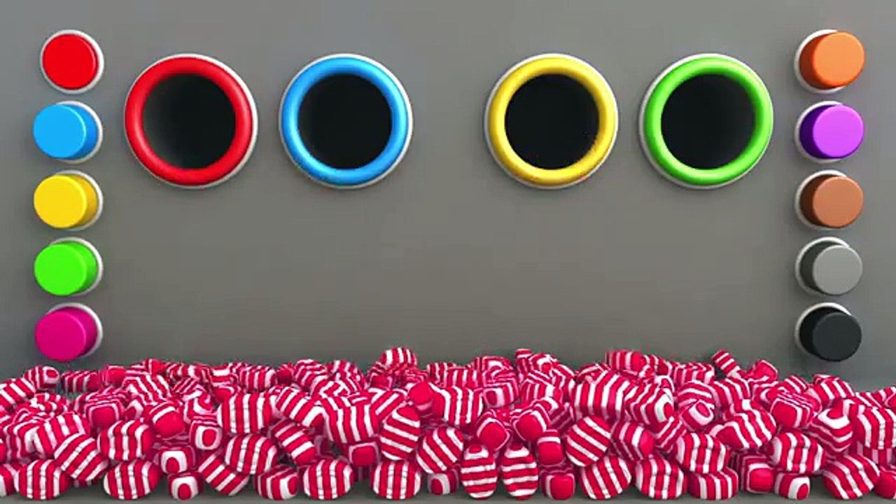 Colors for Children to Learn with Toy Trains - Colors and Shapes Collection