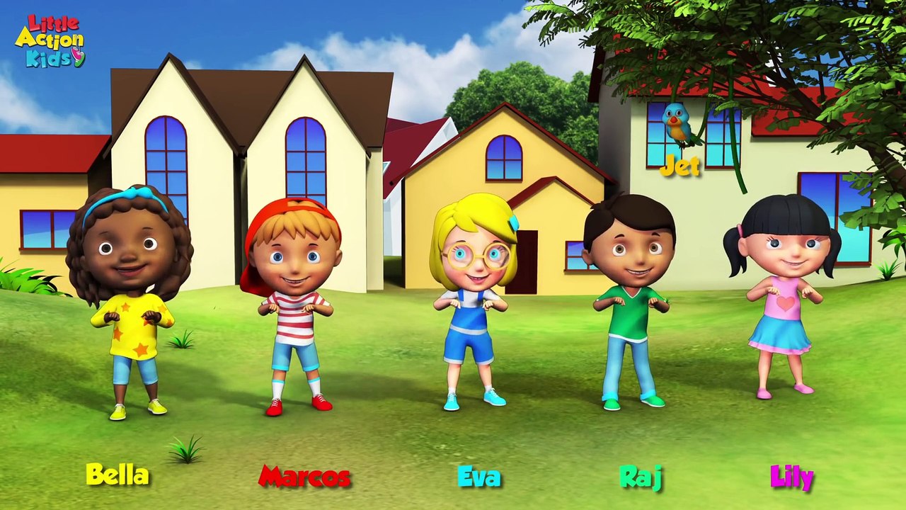 A Sailor Went to Sea Sea Sea Actions   Kids Nursery Rhymes   Little Action Kids