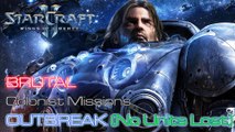 Starcraft II: Wings of Liberty - Brutal - Colonist - Mission 7: Outbreak C (No Units Lost)