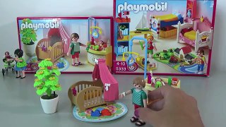 Clics Ensembles et landaus de bébé changeur berceau playmobil 3