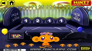 Monkey Go Happy Balloons Game Walkthrough (Flash Game) Prncilkids.