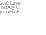 Toshiba Satellite M55S331 Notebook  LaptopNotebook Battery  6600Mah Replacement