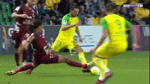 Benoit Assou-Ekotto (Metz) second yellow card against Nantes