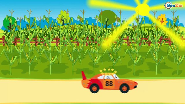 Сборник 60 Минут Все Серии Подряд Мультики - Грузовик, Экскаватор, Монстр Трак и Гоночные Машинки