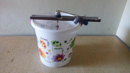 Home made washing machine with 12v DC power