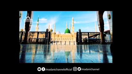 ‫Madani Channel - زائر طیبہ روضہ پہ جاکر تو سلام میرا رو رو کے کہنا...‬ Ansari state HDTV