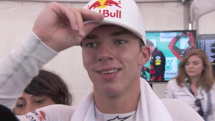 Grand Prix de Malaisie - La réaction de Pierre Gasly après son 1er GP