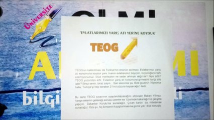 Teog Sonrası Gelen Yeni Sistem