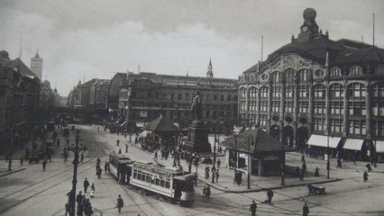 Berlin-Alexanderplatz um 1900
