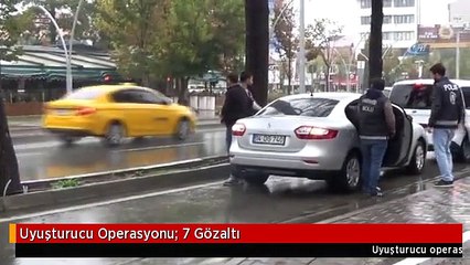 Uyuşturucu Operasyonu: 7 Gözaltı