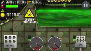 Hill Climb Racing Nuclear Plant 19629 meters on Super Off-Road