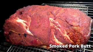 Smoked Pork Butt | Smoking Pork Butt for Pulled Pork HowToBBQRight with Malcom Reed