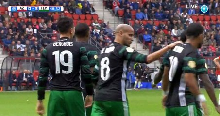 Steven Berghuis Goal HD - AZ Alkmaar	0-3	Feyenoord 01.10.2017