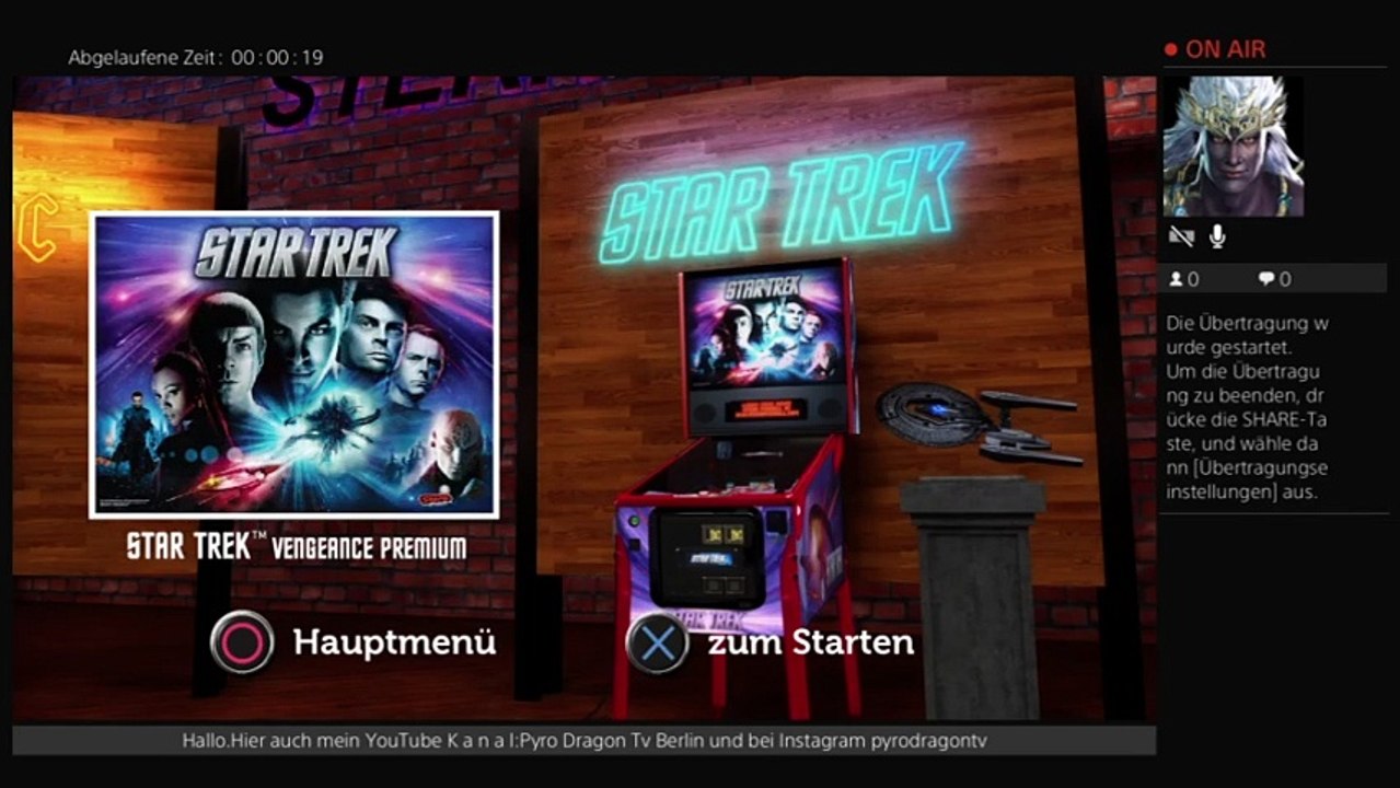 GER/PS4 Pyro DragonTv Stern Pinball Arcade bis 14Uhr Spezial. (211)