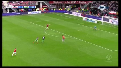 Steven Berghuis Goal vs AZ Alkmaar (0-3)