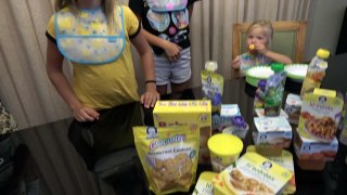 CAN WE MAKE A GOURMET MEAL USING ONLY BABY FOOD?! GROSS CHALLENGE!