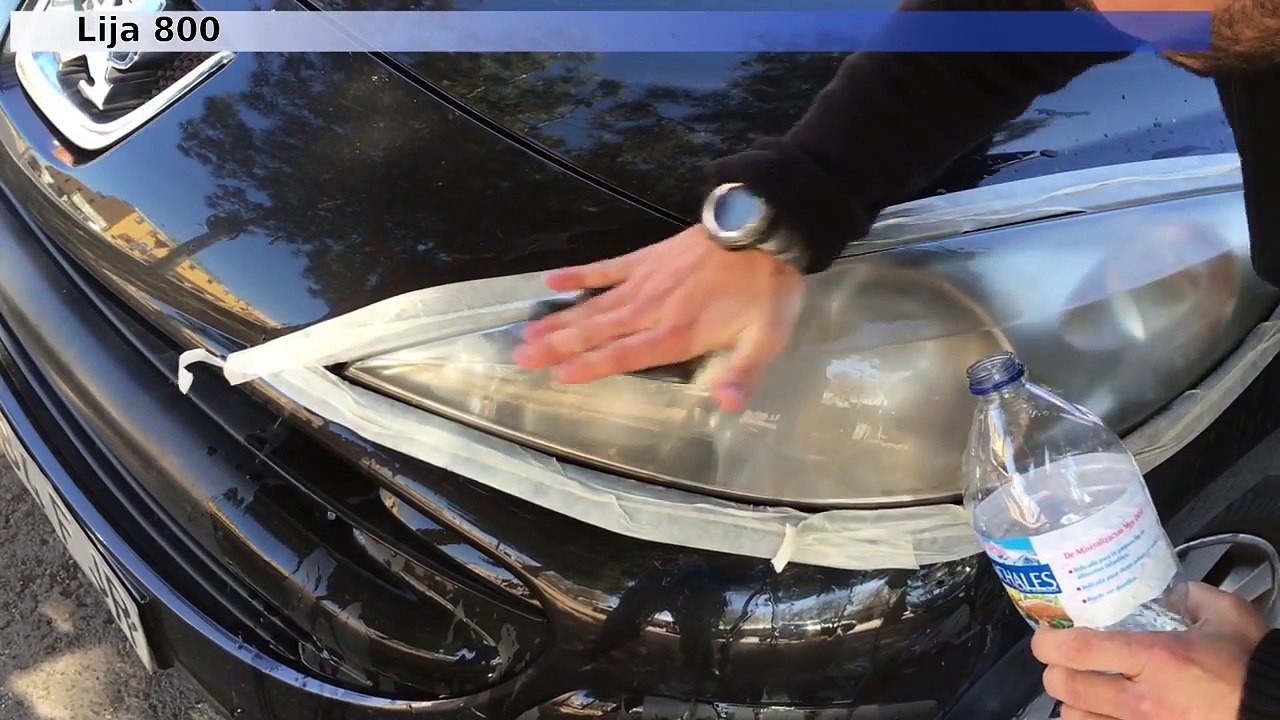 Cómo devolverle la transparencia a los faros del coche / Cómo pulir los faros del coche
