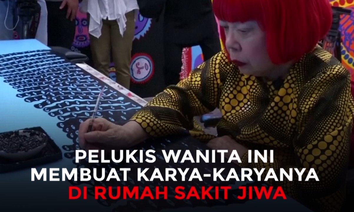 Pelukis Ini Berkarya di Rumah Sakit Jiwa