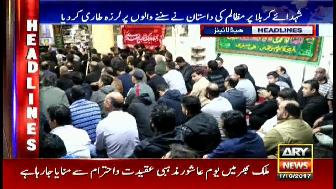 Headlines 1700 1st October 2017