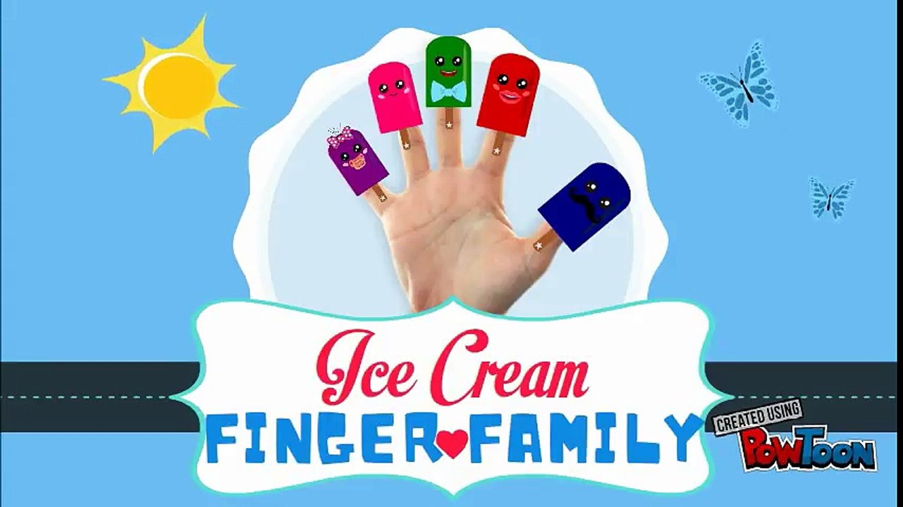 Ice Cream Finger Family - Kids Songs MG