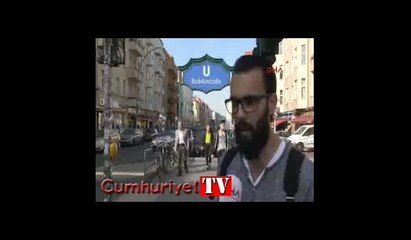 Türk genci metro raylarına düşen yaşlı Almanı kurtardı