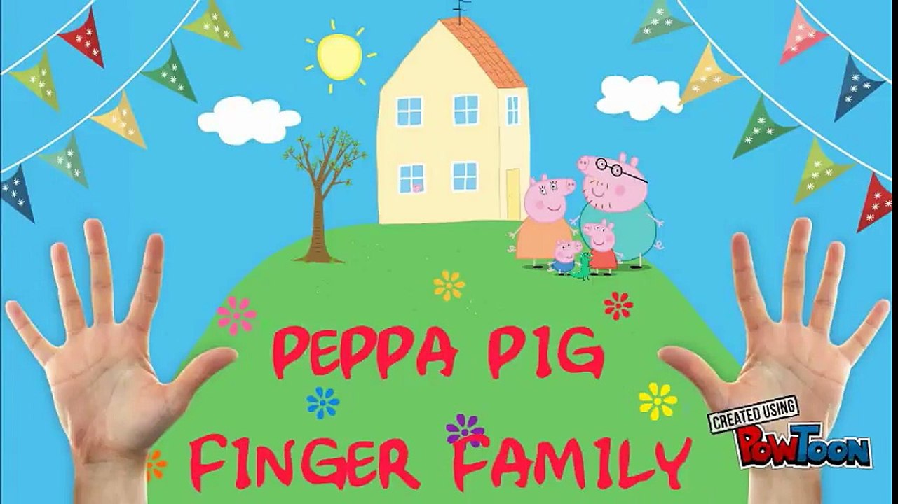 Peppa Pig Finger Family Nursery Rhymes - Kids Songs MG