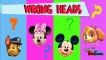 Wrong Heads Paw Patrol, Mickey Mouse & Minnie - Kids Songs MG