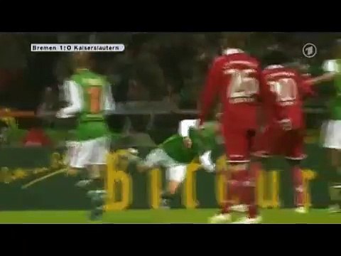 Werder Bremen vs Kaiserslautern 3-0 28/10/2009