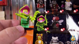 Minecraft Adventure in a Haunted House, Jack-O-Lantern Halloween Surprise Toys, Steve, Alex & Lego