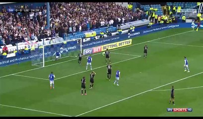 All Goals & Highlights HD - Sheffield Wed 3-0 Leeds - 01.10.2017