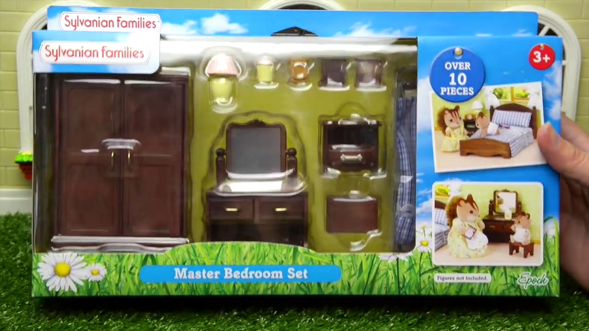 Sylvanian Families Calico Critters Parent Bedroom Bear Family Set Unboxing And Review Kids Toys