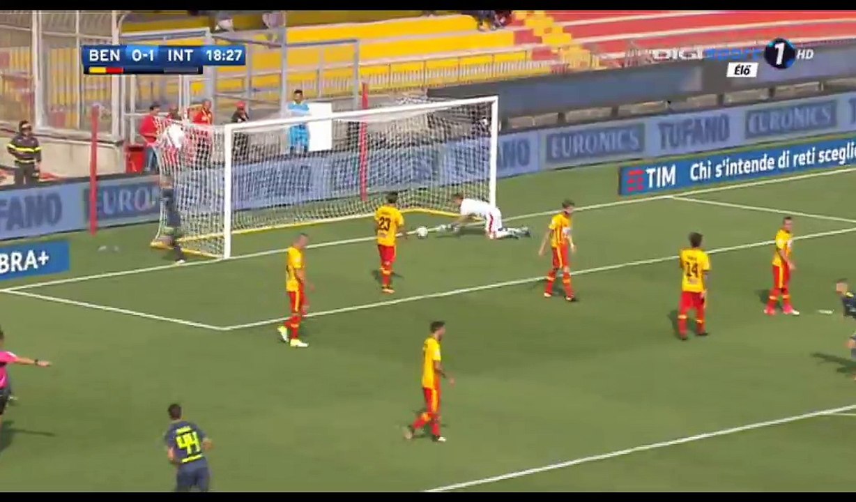 Marcelo Brozovic Goal HD - Benevento 0-1 Inter - 01.10.2017
