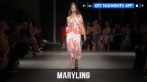 Milan Fashion Week Spring/Summer 2018 - MARYLING | FashionTV