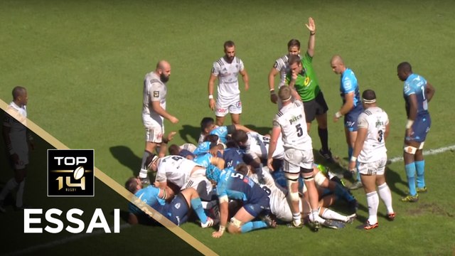 TOP 14 - Essai Bismarck DU PLESSIS 1 (MHR) - Montpellier - Brive - J6 - Saison 2017/2018