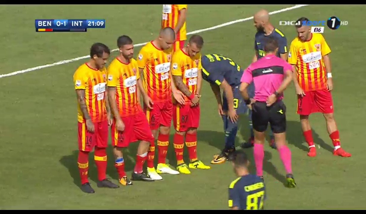 Marcelo Brozovic Goal HD - Benevento 0-2 Inter - 01.10.2017