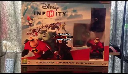 PLAYSTATION 3 PS3 DISNEY INFINITY UNBOXING AND INITIAL TRAINING LEVEL